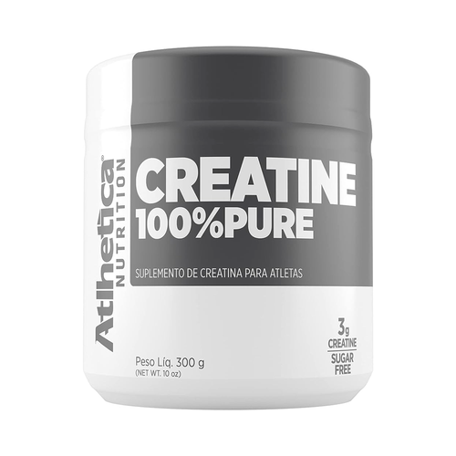 Suplemento Alimentar Creatina Atlhetica 100% Pure 300g Suplemento Alimentar Creatina Atlhetica 100% Pure 300g