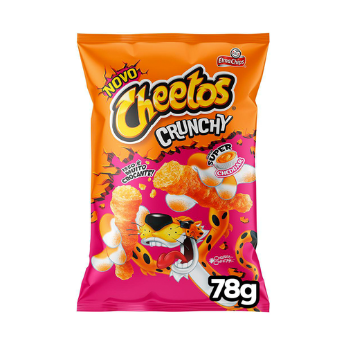 Salgadinho Cheetos Crunchy Super Cheddar 78g Salgadinho Cheetos Crunchy Super Cheddar 78g