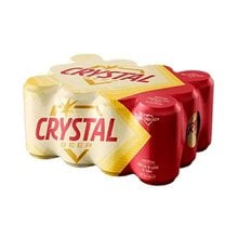 Cerveja Crystal Pilsen 350ml Com 12 Unidades