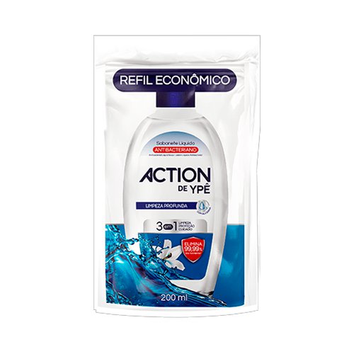 Sabonete Líquido Action de Ypê Limpeza Profunda Refil 200ml Sabonete Líquido Action de Ypê Limpeza Profunda Refil 200ml