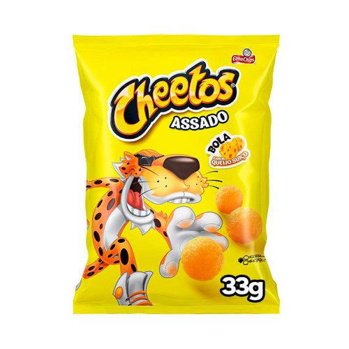 Salgadinho Cheetos Bola Queijo Suíço 33g Salgadinho Cheetos Bola Queijo Suíço 33g