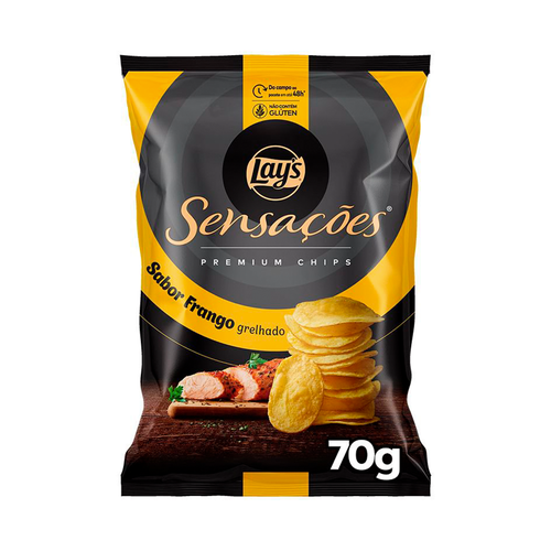 Salgadinho de Batata Sensações Frango Grelhado 70g Salgadinho de Batata Sensações Frango Grelhado 70g
