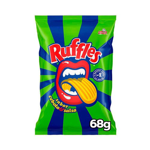 Salgadinho de Batata Ruffles Cebola e Salsa 68g Salgadinho de Batata Ruffles Cebola e Salsa 68g