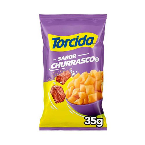 Salgadinho Torcida Churrasco 35g Salgadinho Torcida Churrasco 35g