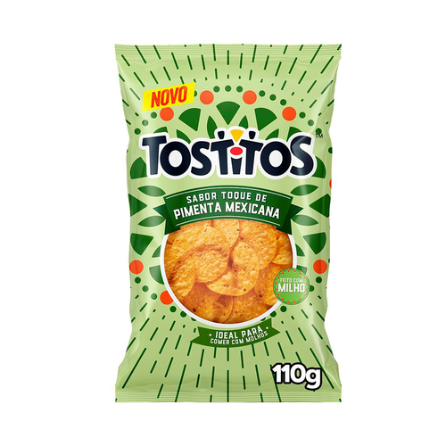 Salgadinho Tostitos Pimenta Mexicana 110g Salgadinho Tostitos Pimenta Mexicana 110g
