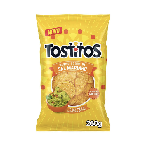 Salgadinho Tostitos Sal Marinho 260g Salgadinho Tostitos Sal Marinho 260g