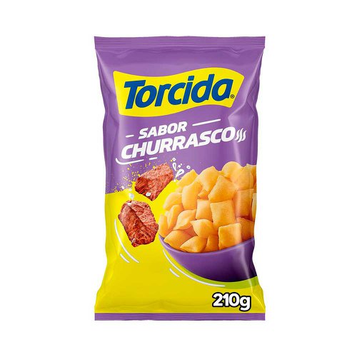 Salgadinho Torcida Churrasco 210g Salgadinho Torcida Churrasco 210g