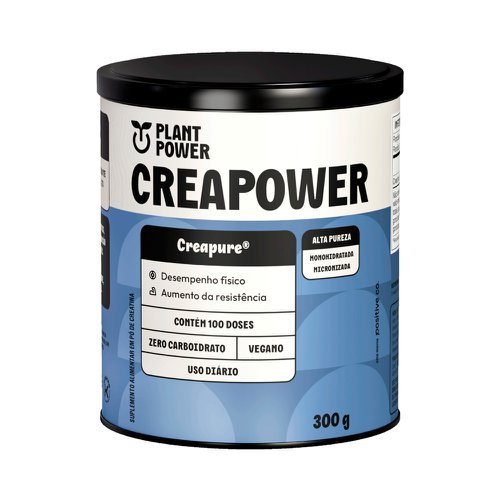Suplemento Creatina Plant Power Creapower 300g Suplemento Creatina Plant Power Creapower 300g