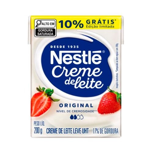 Creme de Leite Nestlé Promocional 200g Creme de Leite Nestlé Promocional 200g