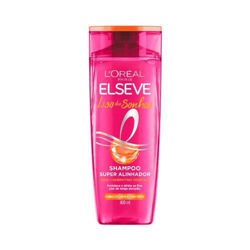 Shampoo Elseve Liso dos Sonhos Super Alinhador 400ml Shampoo Elseve Liso dos Sonhos Super Alinhador 400ml
