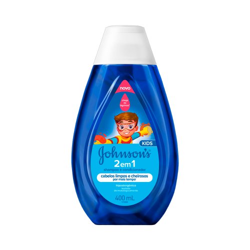 Shampoo + Condicionador Kids Johnson'S 2 Em 1 400ml Shampoo + Condicionador Kids Johnson'S 2 Em 1 400ml