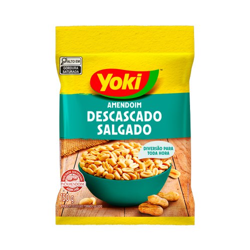 Amendoim Yoki Descascado Salgado 110g Amendoim Yoki Descascado Salgado 110g