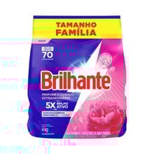 Sabão Em Pó Brilhante Perfume e Cuidado Extraordinário 4kg