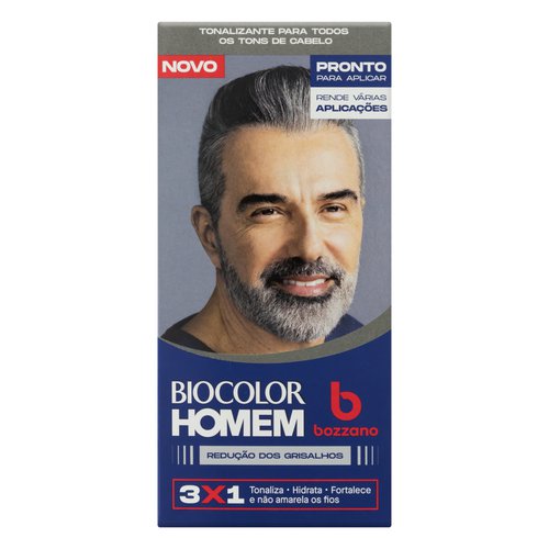 Tonalizante Biocolor Homem Redução dos Grisalhos Tonalizante Biocolor Homem Redução dos Grisalhos