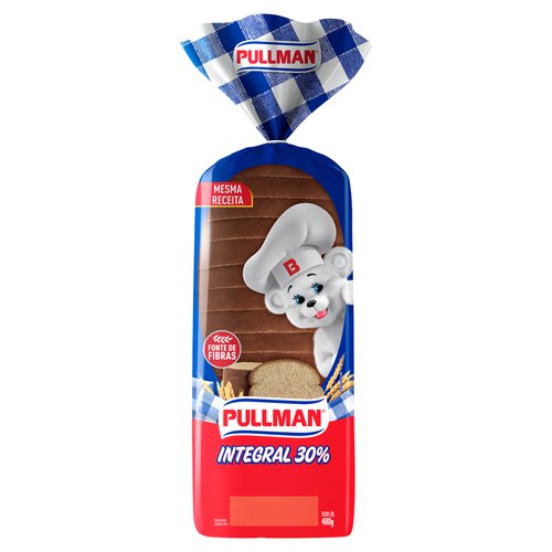 Pão de Forma Pullman Integral 480g Pão de Forma Pullman Integral 480g
