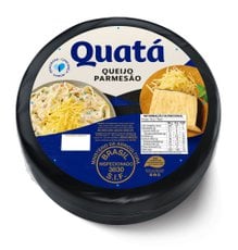 Queijo Parmesão Quatá Capa Preta 260g Peça Queijo Parmesão Quatá Capa Preta 260g Peça