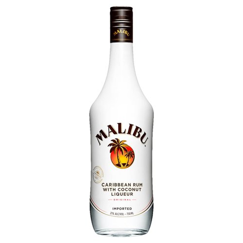 Rum Caribenho Saborizado Coco Malibu Garrafa 750ml Rum Caribenho Saborizado Coco Malibu Garrafa 750ml