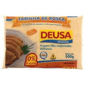 Farinha de Rosca Deusa 500g Farinha de Rosca Deusa 500g