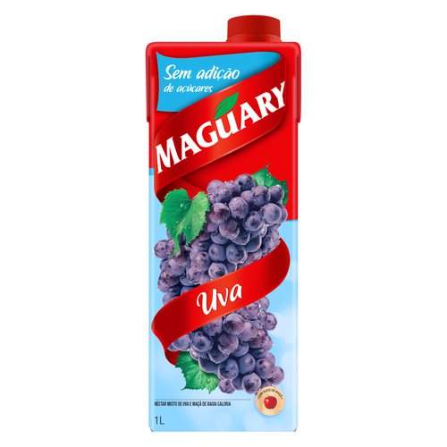 Néctar Uva sem Adição de Açúcar Maguary Caixa 1l Néctar Uva sem Adição de Açúcar Maguary Caixa 1l