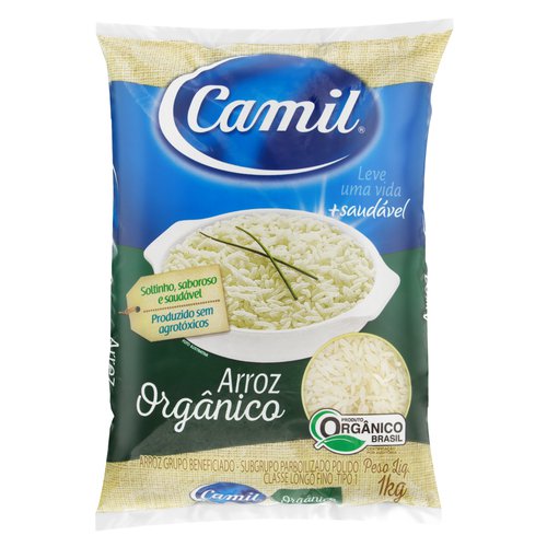 Arroz Camil Orgânico Tipo 1 1kg Arroz Camil Orgânico Tipo 1 1kg