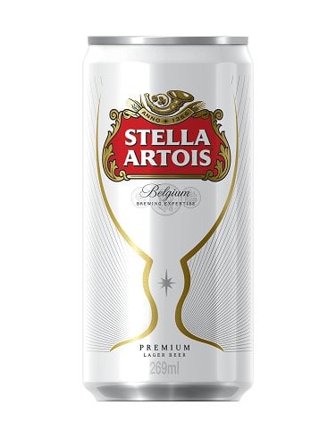 Cerveja Stella Artois Lata 269 mL Cerveja Stella Artois Lata 269 mL