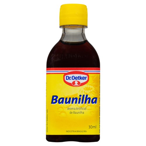 Essência De Baunilha Dr. Oetker Vidro 30ml Essência De Baunilha Dr. Oetker Vidro 30ml
