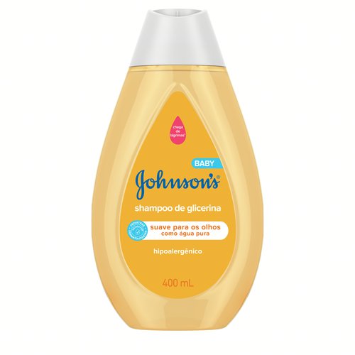 Shampoo Bebê de Glicerina Johnson's Baby Frasco 400ml Shampoo Bebê de Glicerina Johnson's Baby Frasco 400ml