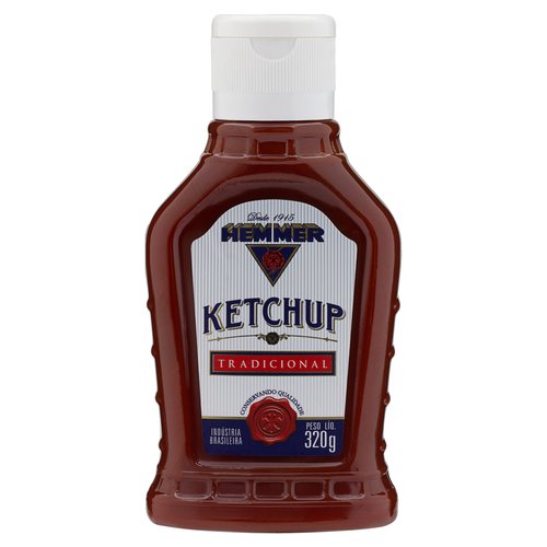 Ketchup Tradicional Hemmer Squeeze 320g Ketchup Tradicional Hemmer Squeeze 320g