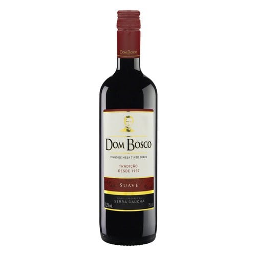 Vinho Tinto Suave Dom Bosco Isabel E Bordô 750Ml Vinho Tinto Suave Dom Bosco Isabel E Bordô 750Ml