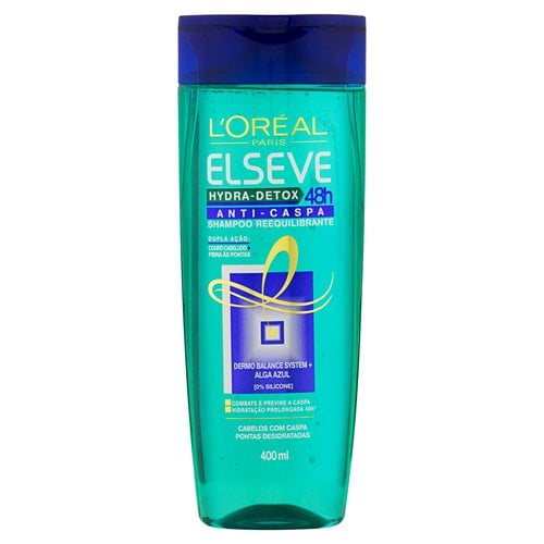 Shampoo Hydra-Detox Anti-Caspa Elseve LOréal Paris 400Ml Shampoo Hydra-Detox Anti-Caspa Elseve LOréal Paris 400Ml