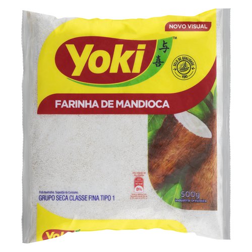 Farinha de Mandioca Tipo 1 Yoki Pacote 500g Farinha de Mandioca Tipo 1 Yoki Pacote 500g