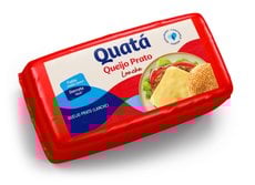 Queijo Prato Quata Pedaço 340g Queijo Prato Quata Pedaço 340g