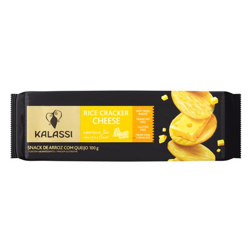 Snack de Arroz Queijo Kalassi 100g Snack de Arroz Queijo Kalassi 100g