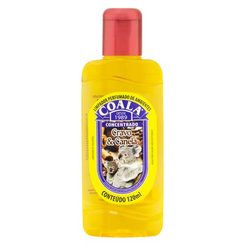 Limpador Perfumado Concentrado Cravo & Canela Coala Squeeze 120ml Limpador Perfumado Concentrado Cravo & Canela Coala Squeeze 120ml