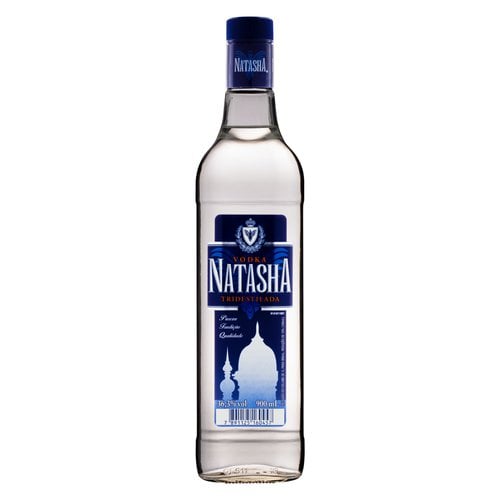 Vodka Tridestilada Natasha Garrafa 900ml Vodka Tridestilada Natasha Garrafa 900ml