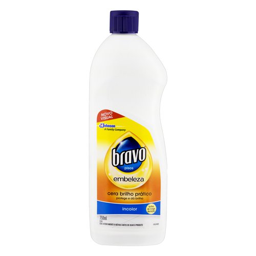 Cera Líquida Incolor Bravo Embeleza Squeeze 750ml Cera Líquida Incolor Bravo Embeleza Squeeze 750ml