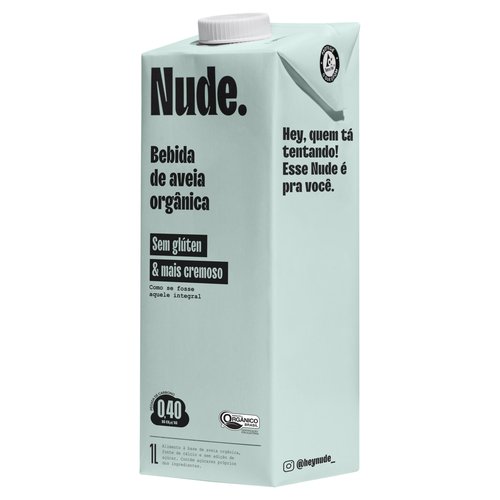 Bebida De Aveia Nude Organico Integral 1L Trimais