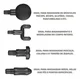 MASSAGE GUN - MASSAGEADOR MIOFASCIAL PROFISSIONAL MASSAGE GUN - MASSAGEADOR MIOFASCIAL PROFISSIONAL