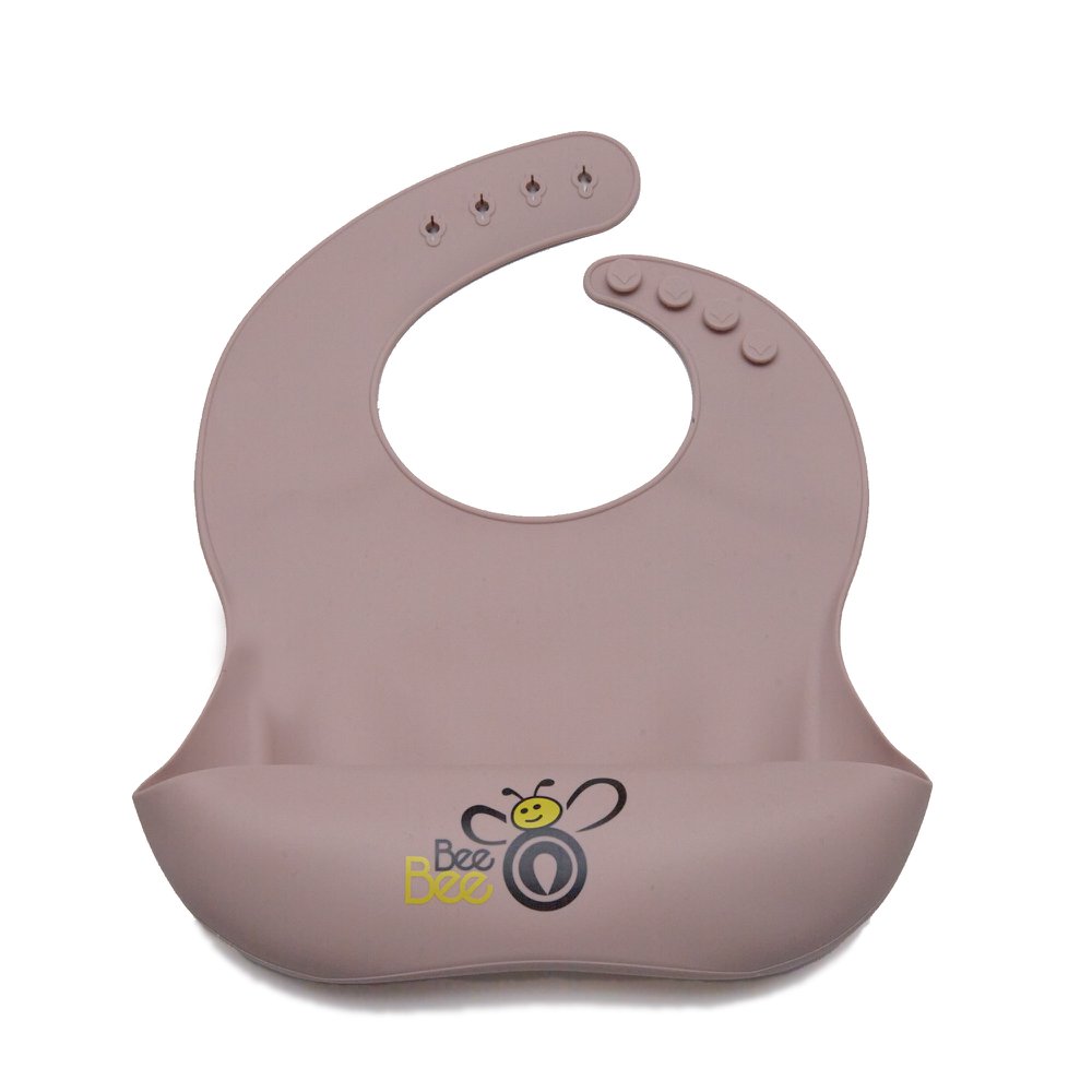 Pink Bib American Silicone