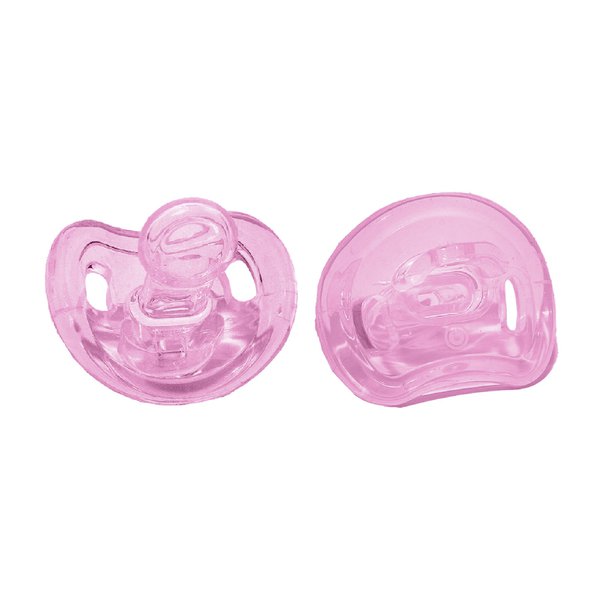 Pacifier Pink (set of 2)