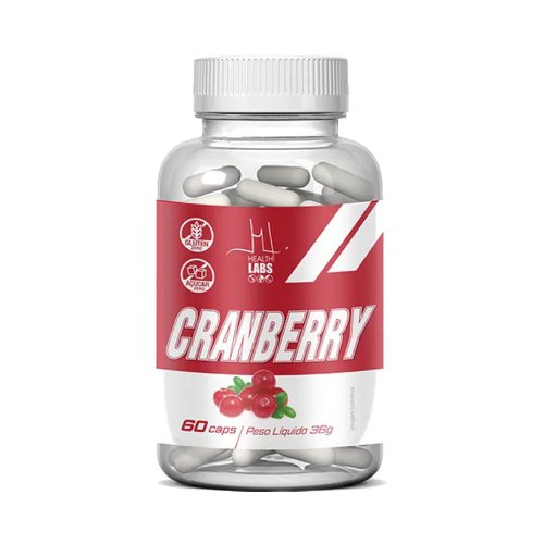 Cranberry Health Labs frasco com 60 cápsulas Drogaria Nossa Farma