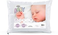 Travesseiro Baby Antiacaro 40x30 Branco 140f