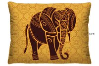 Porta Travesseiro Etnia 50 X 70- 8 - Elefante