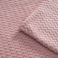 Cobertor Plush Tweed Casal 2.20 X2.30 /Rosa Chá 1880
