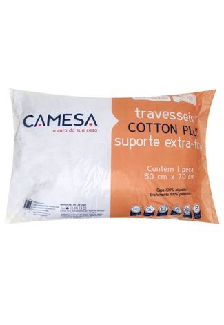 Travesseiro 50x70 Extra Firme Cotton Plus 180 Fios
