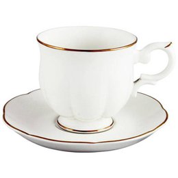 Jogo de café/chá com acabamentos banhados a ouro goldenlux™ - 6 Peças