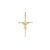 Pingente Cruz com Cristo em Ouro Amarelo
