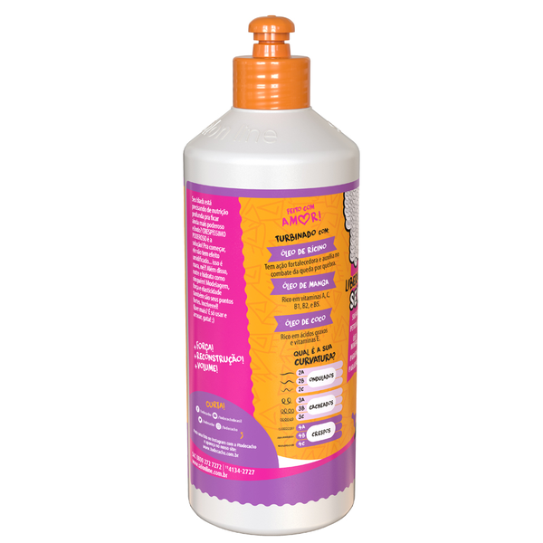Creme De Pentear Salon Line To De Cacho Crespo Divino 500ml Cigana Beleza