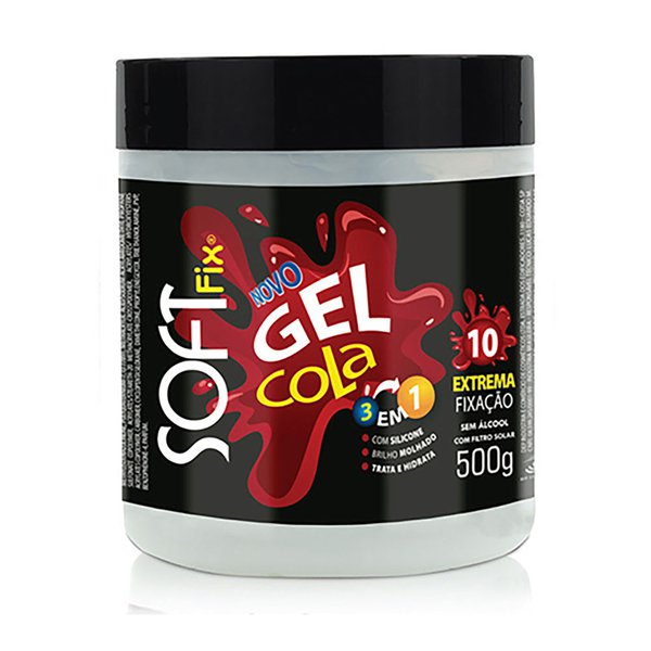 Gel Cola Soft Fix Incolor 500g
