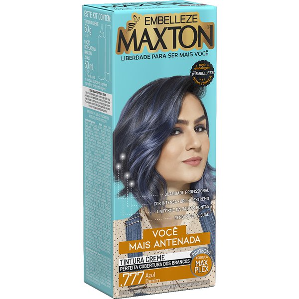 Coloração Embelleze Maxton Azul Denim Cigana Beleza